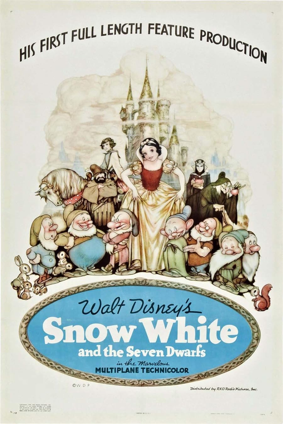 دانلود انیمیشن Snow White and the Seven Dwarfs 1937
