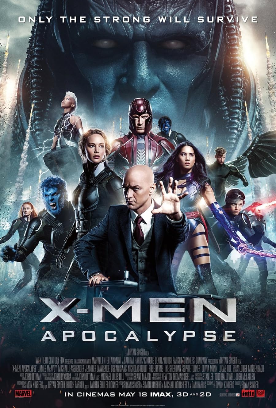 دانلود فیلم X-Men: Apocalypse 2016